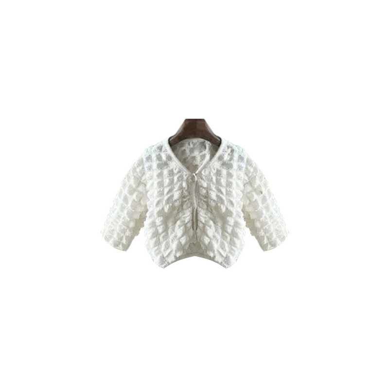 popcorn knit cardigan – MARUM