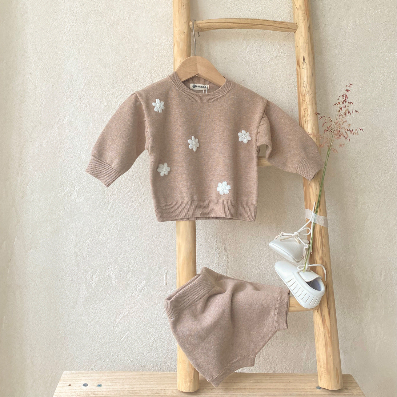 セットアップ】3d flower knit set – MARUM