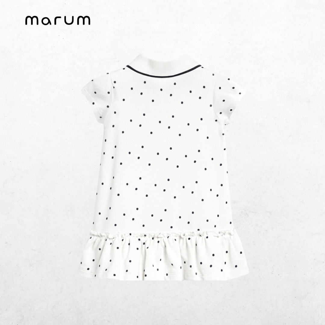 dot polo dress