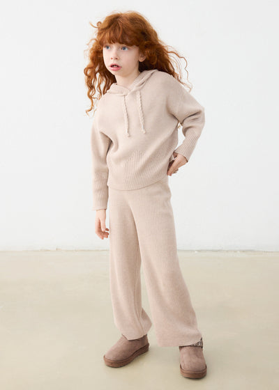 [即発送]Mayoral ニットパーカーとリブパンツのセットアップ（knit hoodie and rib pants setup）MYS260803