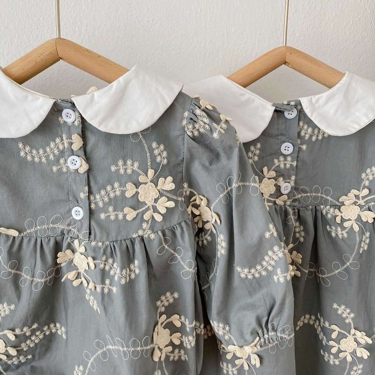 vintage floral sister dress & rompers