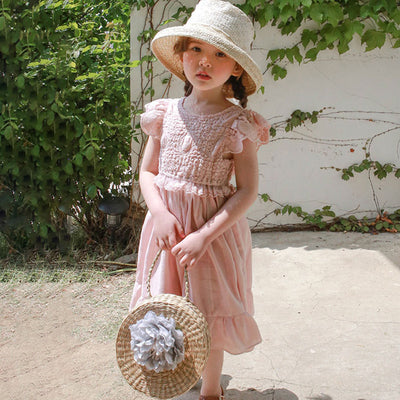 バックリボン レースワンピース（back ribbon lace dress）55032603