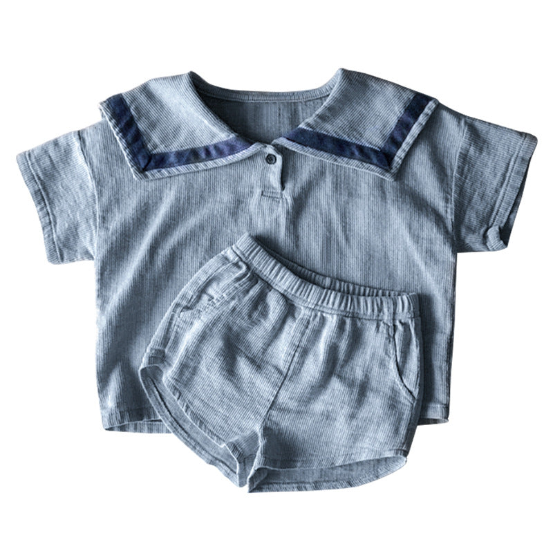 セーラーカラーグレーセットアップ（sailor collar set-up）10072604