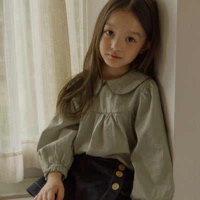 シアーフリルブラウス（sheer ruffle blouse）10152509